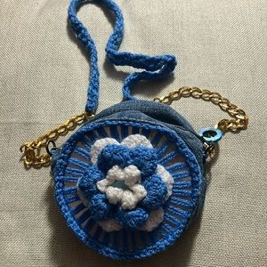Handcrafted from CD purse